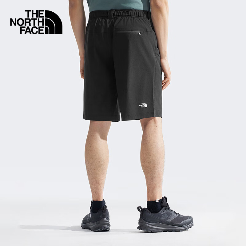 The North Face Men's Outdoor Moisture-Wicking Breathable Casual Shorts 8AV6, Bla...