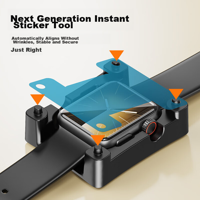 CangHua Tempered Glass Screen Protector for Apple Watch, Compatible with Apple I...