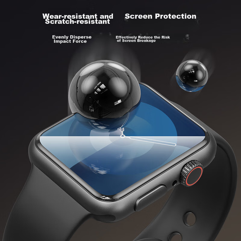 CangHua Tempered Glass Screen Protector for Apple Watch, Compatible with Apple I...