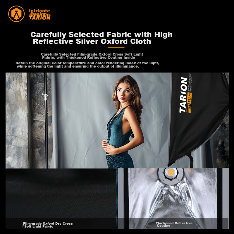 TARION Tulinglong Parabolic Softbox, Live Streaming Photography Video Fill Light...