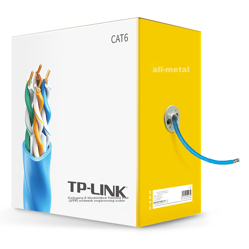 TP-LINK TL-EC600 Professional-Grade Original Category 6 Unshielded High-Speed Et...