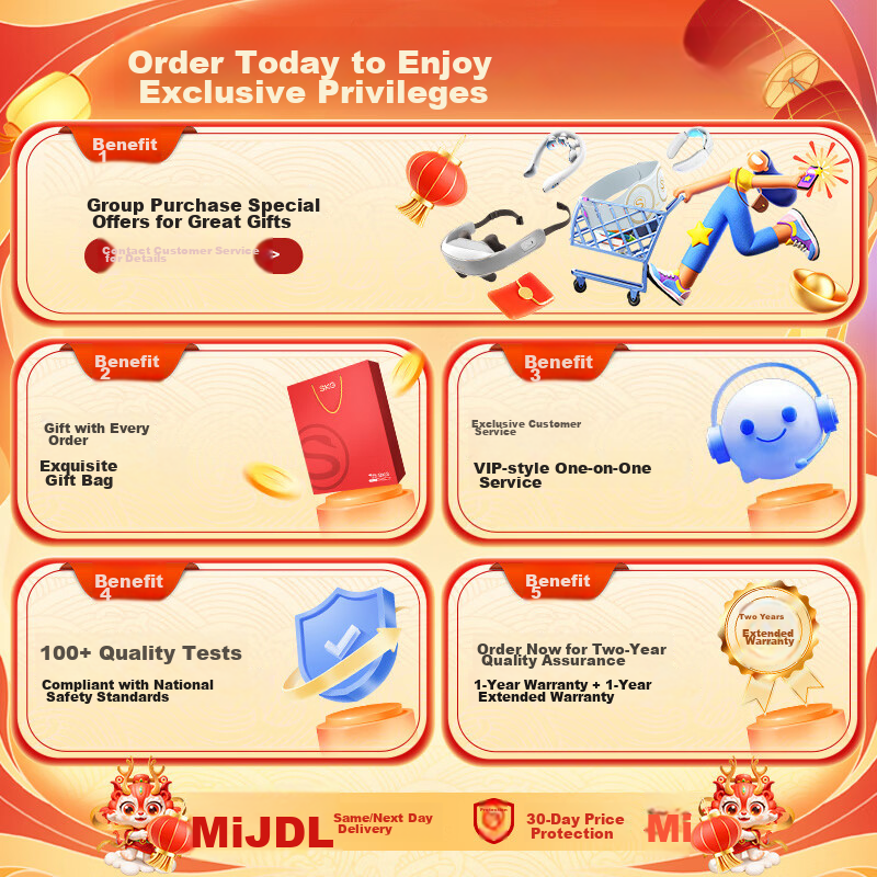 SKG Eye Massager E4Pro, Constant Temperature Zoned Visual Portable Eye Care Devi...