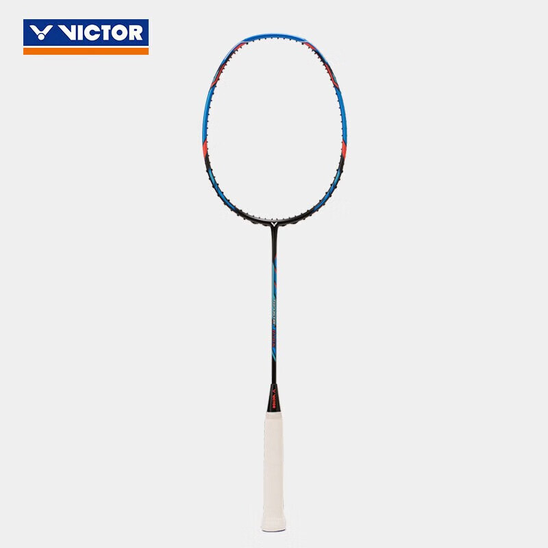 VICTOR Badminton Racket, Carbon Fiber Single Racket, Little Falcon TK-HAWK Blue,...