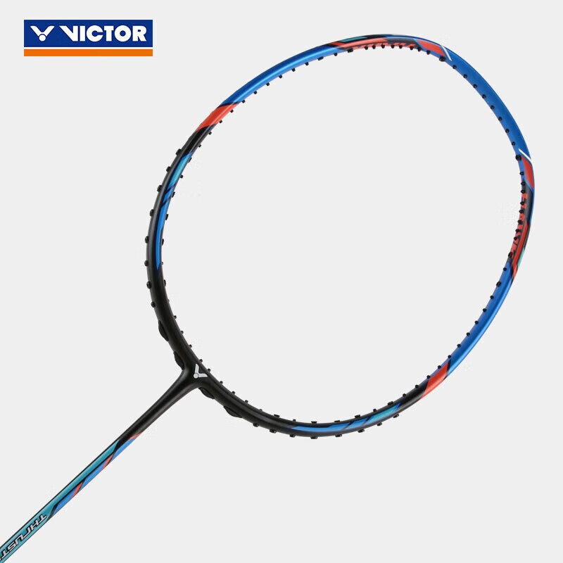 VICTOR Badminton Racket, Carbon Fiber Single Racket, Little Falcon TK-HAWK Blue,...