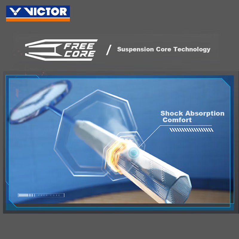 VICTORVICTOR Badminton Racket TK-HMR PRO 4U (Strung, 24 lbs)