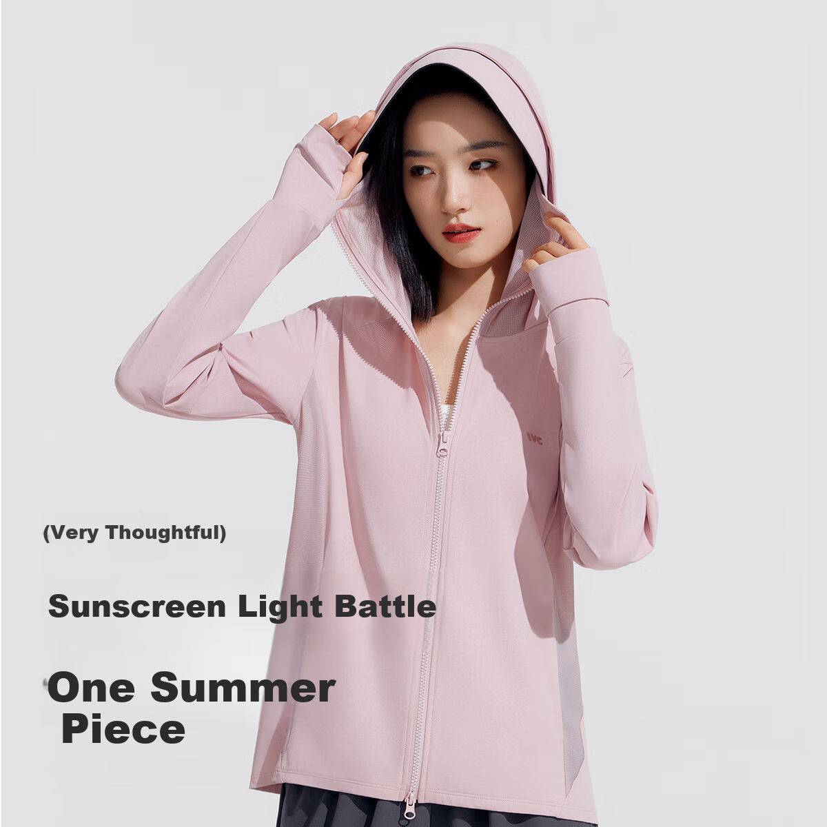 VVC Cheng Yi Same Style Sun Protection Clothing Women's UV Cooling Breathable Ci...