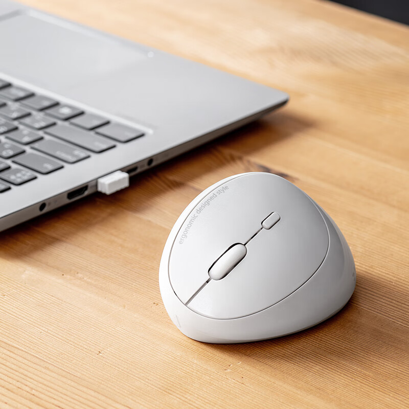 SANWA SUPPLY Ergonomic Wireless Mouse for Small to Medium Hands, Vertical Grip,...