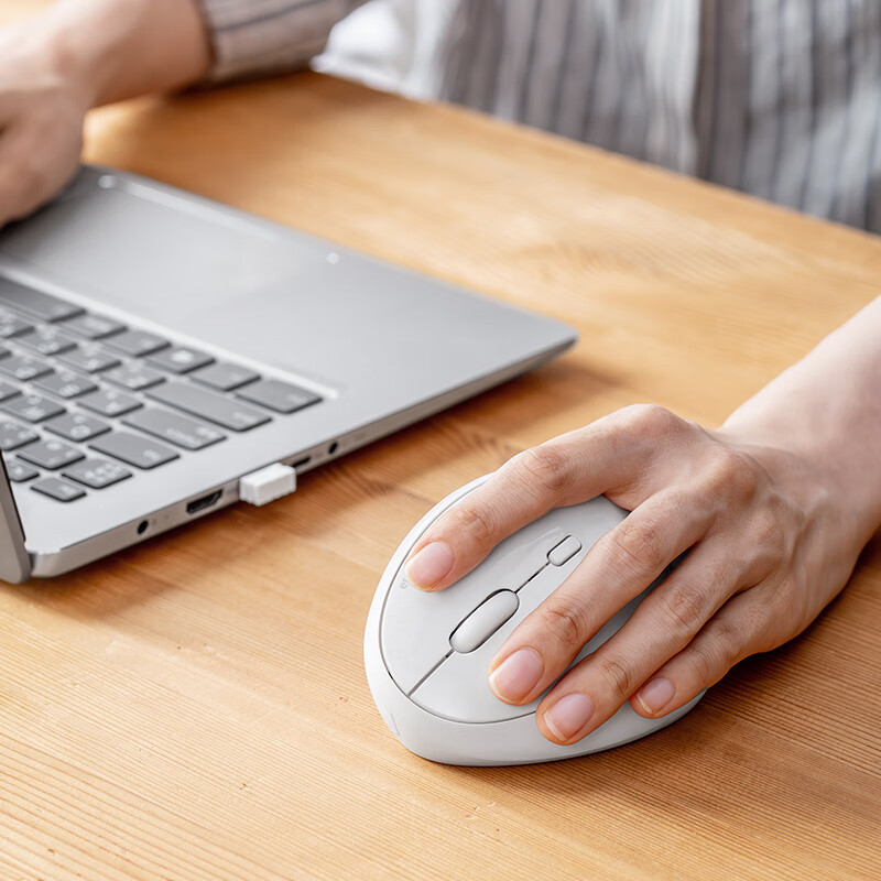 SANWA SUPPLY Ergonomic Wireless Mouse for Small to Medium Hands, Vertical Grip,...