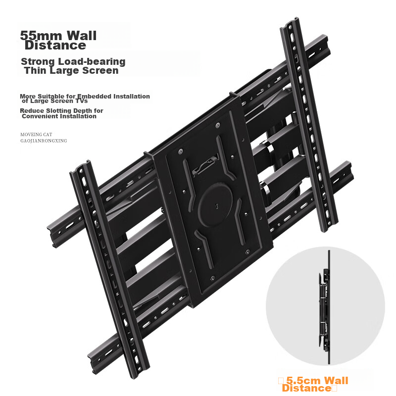 ProPre (45-90 Inch) TV Wall Mount, Rotating And Extendable Bracket, Universal TV...