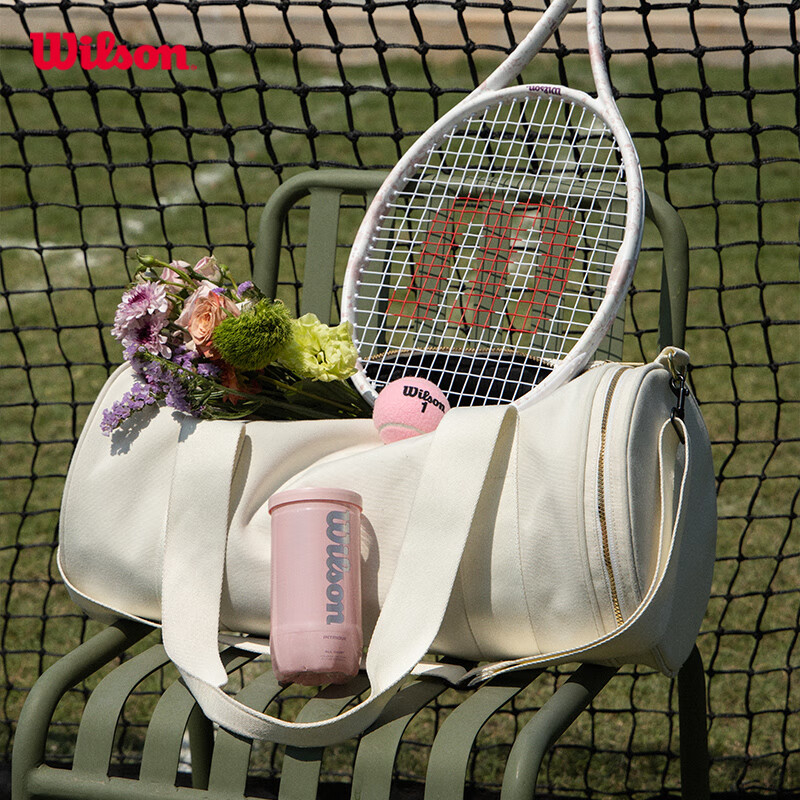 Wilson 2024 Floral Series Provence Rose Racket, Full Carbon Advanced Tennis Rack...