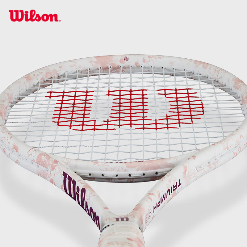 Wilson 2024 Floral Series Provence Rose Racket, Full Carbon Advanced Tennis Rack...