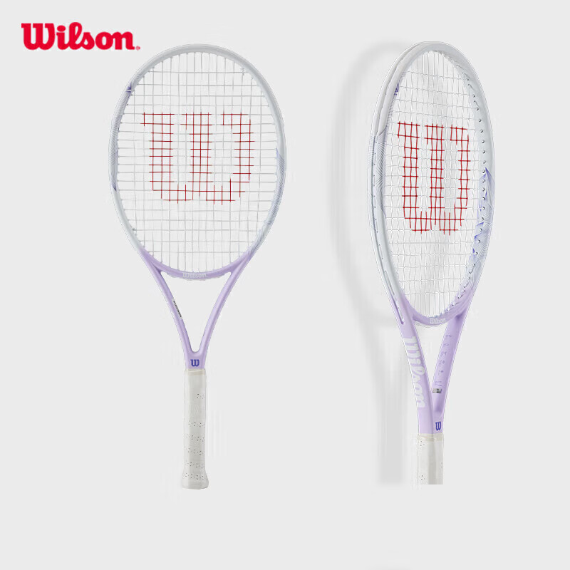 Wilson Advanced Lavender Tennis Racket, Full Carbon Fiber, Unisex, Size 2 Grip,...