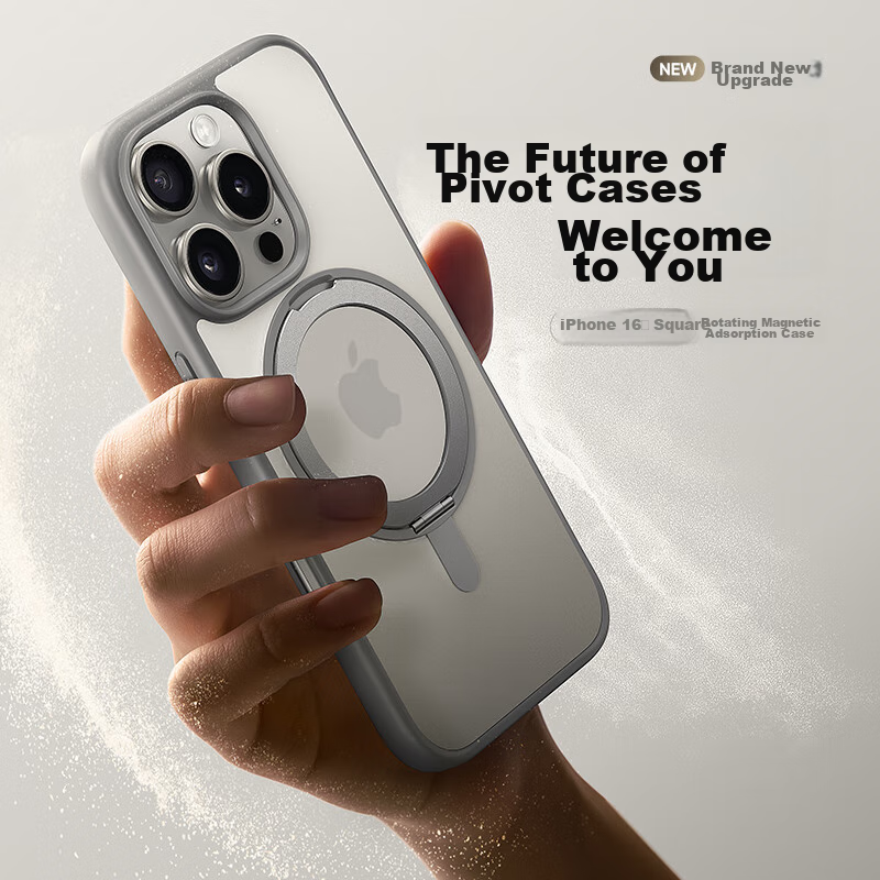 W&P [USA] Phone Case Stand for IPhone 16 Pro Max, Protective Cover with MagSafe...