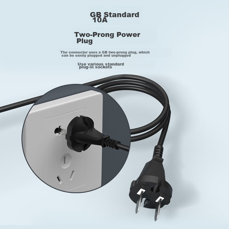 TOWE 10A2 Extension Cord with Two Plugs, Power Strip for Electric Vehicles, Air...