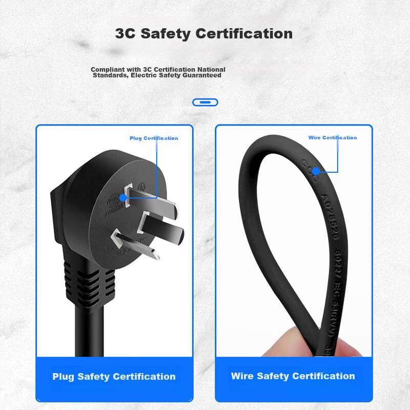 TOWE 16A High-Power Three-Core Self-Wiring Bare-End Plug with Power Cord, 2.5 Sq...