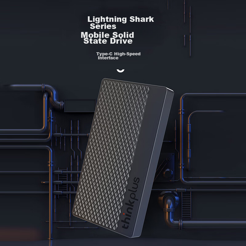 ThinkPlus Lenovo 1TB Portable SSD, High-Speed 2100MB/s, High-Speed Computer And...