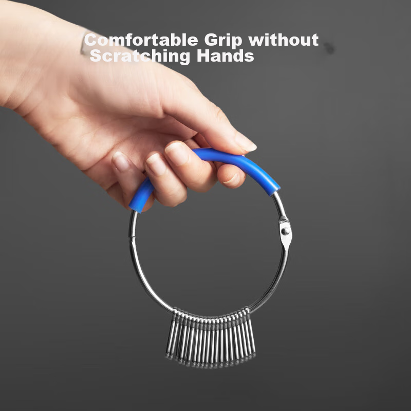 DSB (Disbi) Key Ring Blue Bracelet 20 Slots, 25 Marking Tags, Key Chain Markers,...