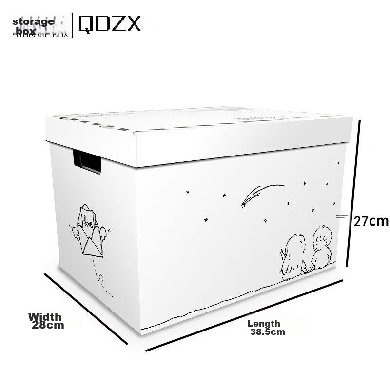 QDZX Valentine's Day Gift Storage Box, Empty Box, Children's Gift Box, Birthday...