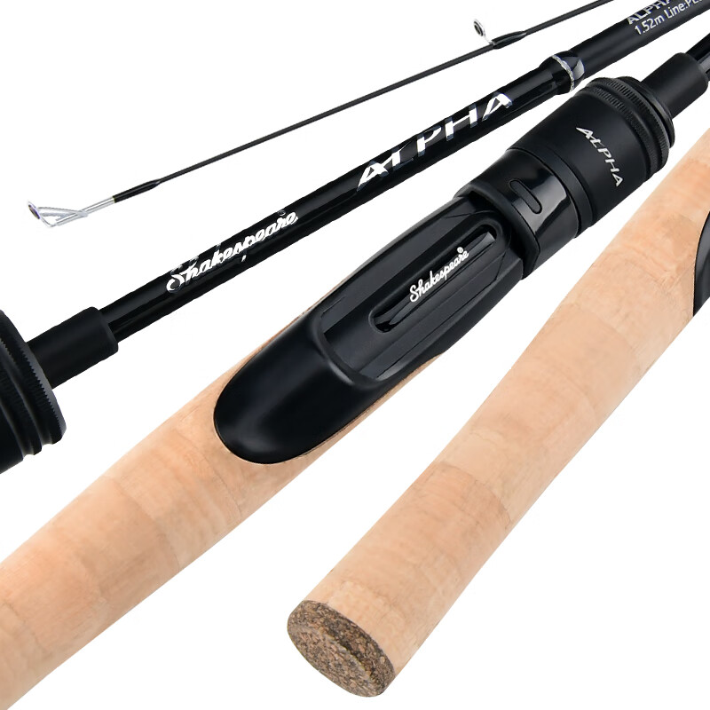 SHAKESPEARE Micro Fishing Rod, Single Rod, Carbon Fiber, Small Fishing Rod, Soli...
