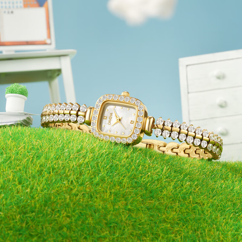 Davena Small Gold Spike Watch for Women, Small Silver Spike Luxury Niche Wristwa...