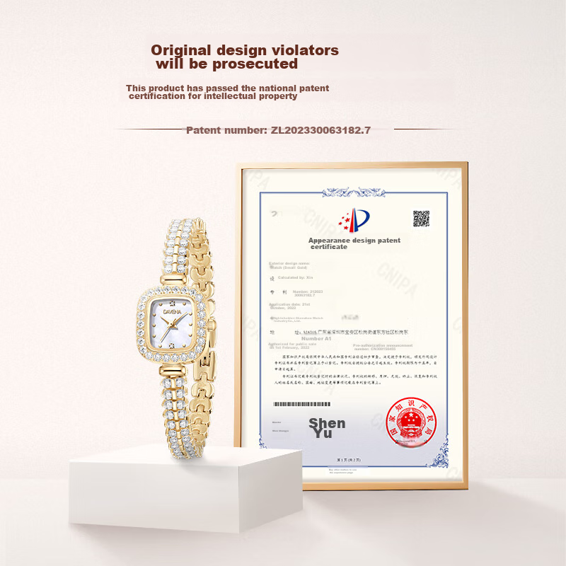 Davena Small Gold Spike Watch for Women, Small Silver Spike Luxury Niche Wristwa...