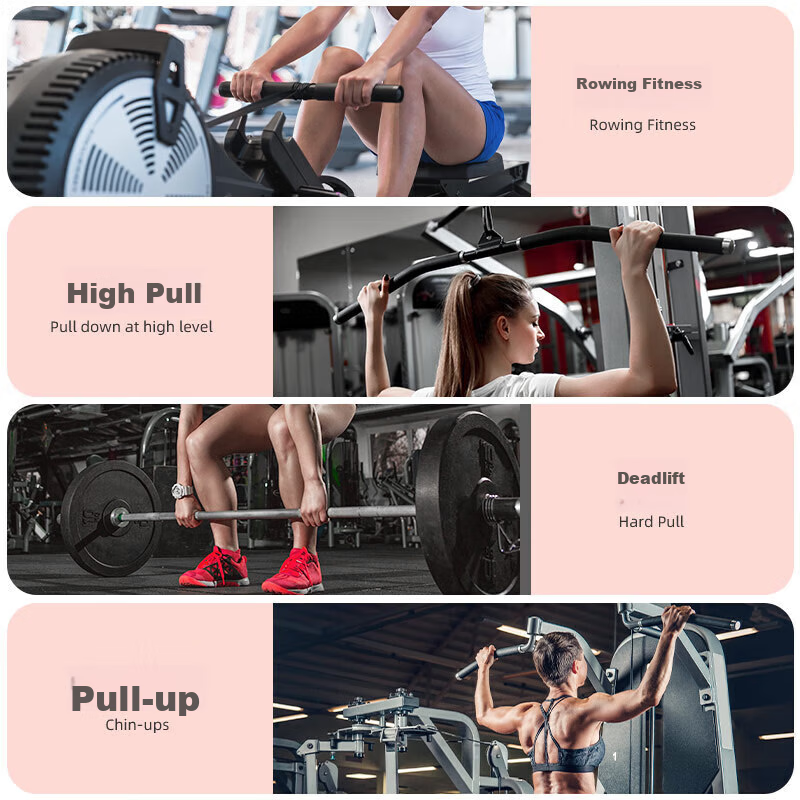 TMT Leather Fitness Gloves with Palm Protection, Barbell Deadlift Grip, Pull-Up...