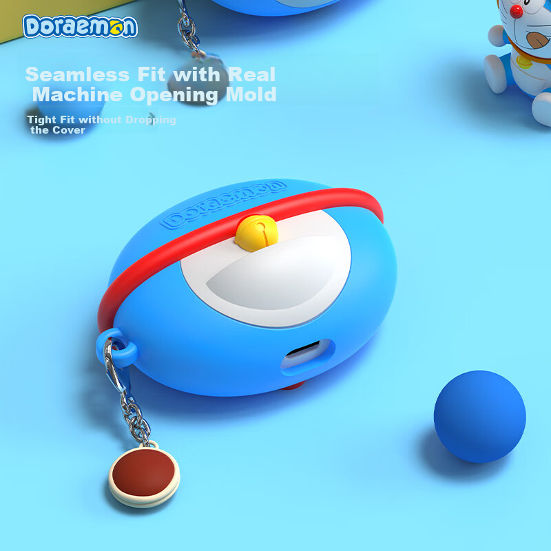 ROCK Doraemon Compatible with Huawei FreeBuds 6i Protective Case, HUAWEI Earphon...