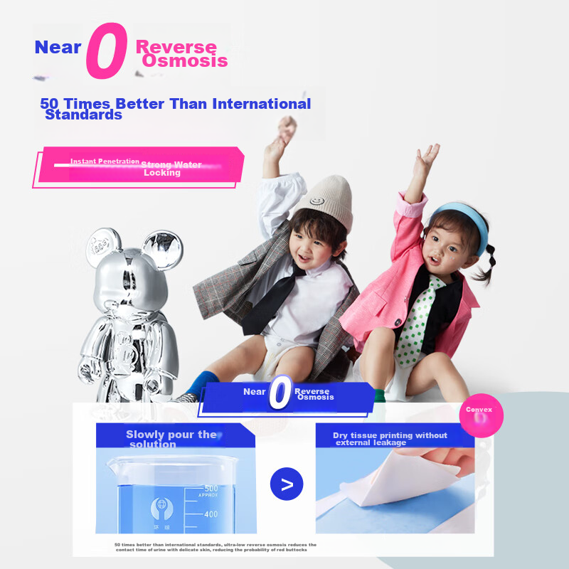 BBG Trendy Collaboration QEE Pull-Up Diapers, 3XL Size, 34 Pieces (For 17kg And...