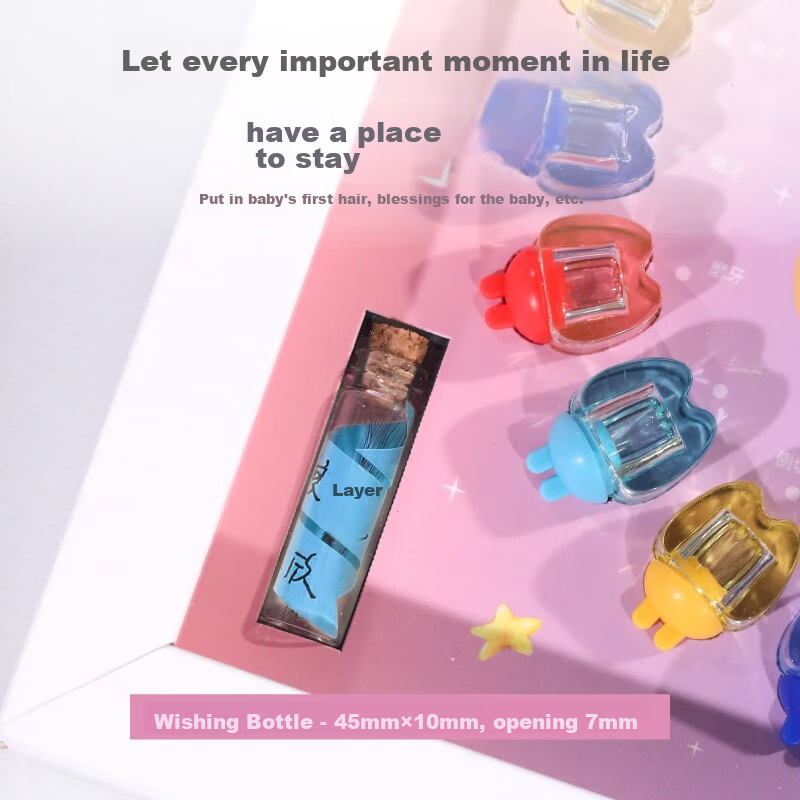 TURN SUPER Tooth Storage Box, Girls' Tooth Changing Commemorative Box, Baby Toot...