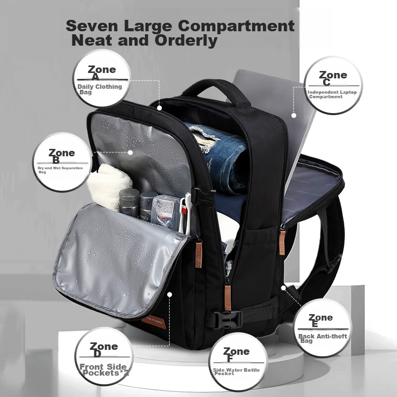 VICTORIATOURIST Backpack for Women, Laptop Bag, 16-Inch Large Capacity Backpack,...