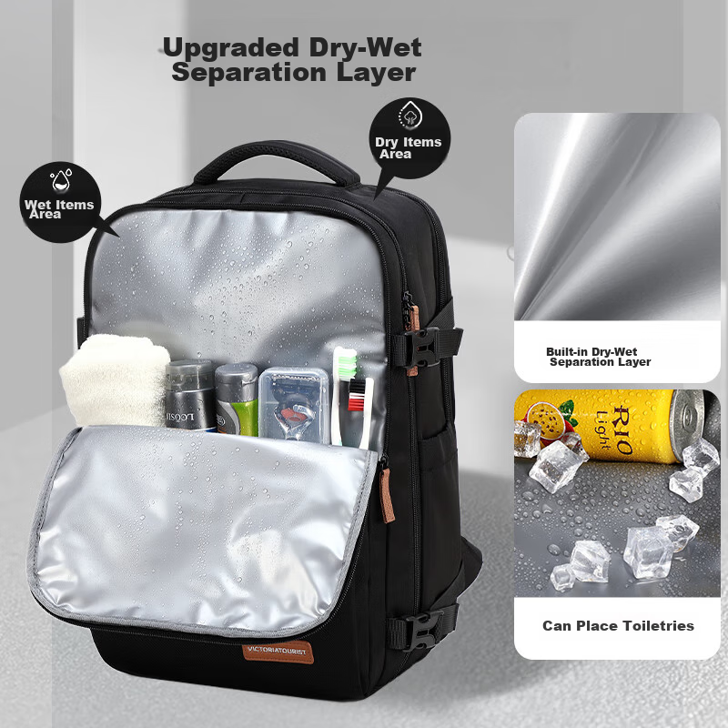 VICTORIATOURIST Backpack for Women, Laptop Bag, 16-Inch Large Capacity Backpack,...