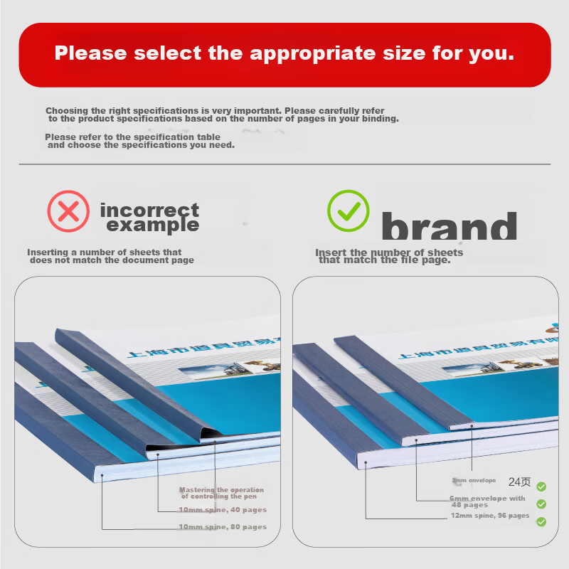 DSB (Disbi) High Transparency Thermal Binding Covers, Specialized for Thermal Bi...