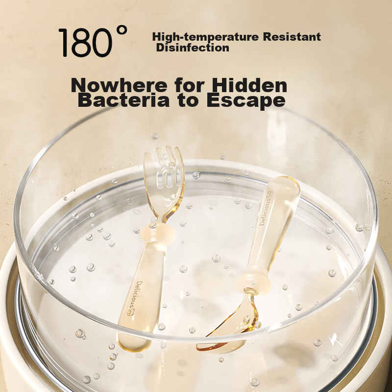 COOKSS Baby Spoon, Infant Yuanbao Spoon, Complementary Food Spoon, PPSU Material...