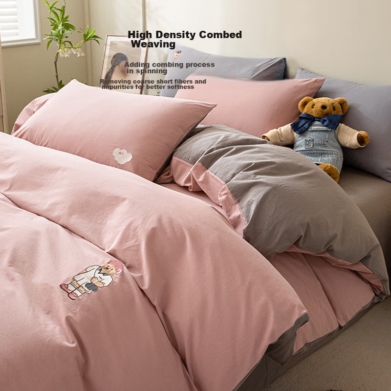 TEENIE WEENIE Winter Bedding Set, 100% Pure Cotton, Includes Fitted Sheet, Duvet...