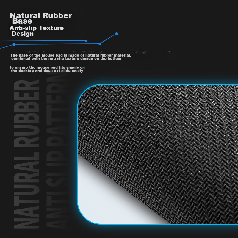 AOCM91 Gaming Mouse Pad, Small Size 270*220*3mm, Thickened with Locked Edges, Of...
