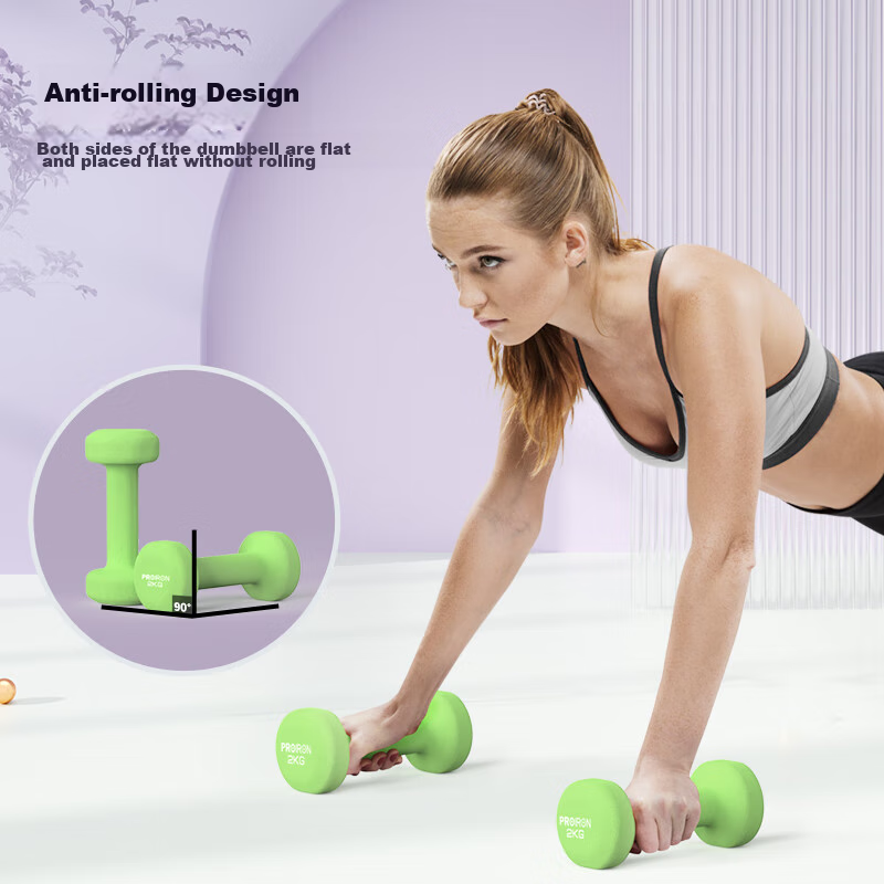 PROIRON Puli'ai, Powder-Coated Dumbbells for Men And Women, Home Use Dumbbells,...