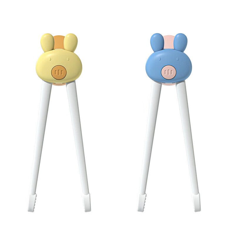 COOKSS Children's Chopsticks Training Set for Ages 2-3 Tiger Mouth Training Lear...