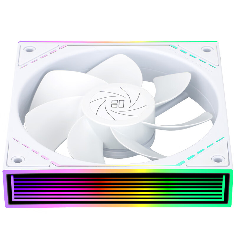 Thermalright (LeMing) TL-M12RW 12CM Fan 1500 RPM PWM S-FDB Bearing Rainbow Infin...