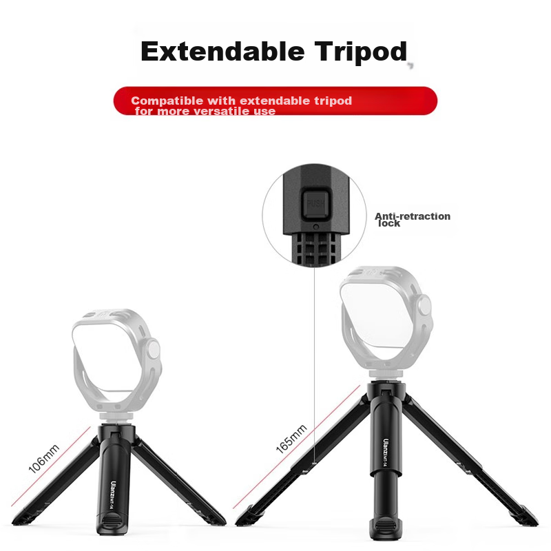 Ulanzi MT-14 Extendable Mini Desktop Tripod, Portable Multifunctional Tripod, Se...