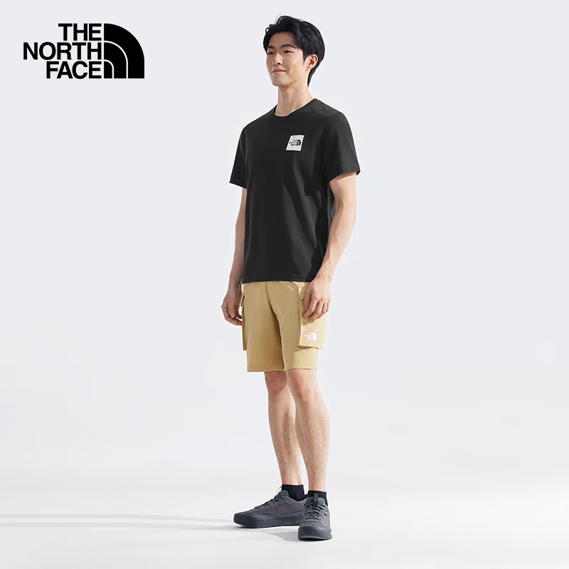 The North Face Short Sleeve T-shirt for Couples Outdoor Comfortable and Breathab...