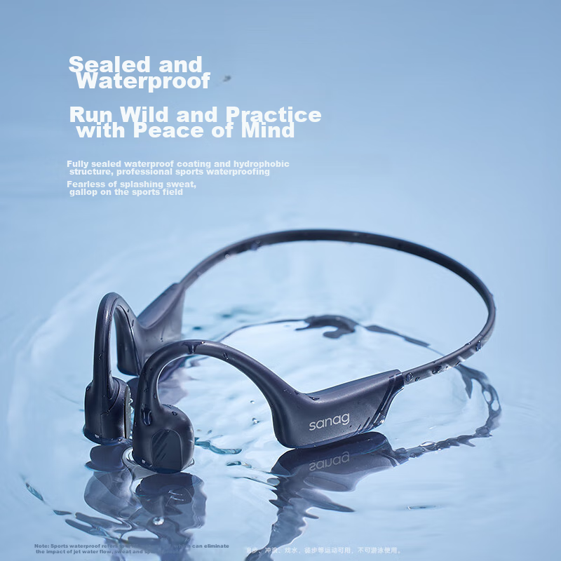 SANAG Saina B21 Bone Conduction Headphones, Bluetooth Sports Earphones, Open-Ear...
