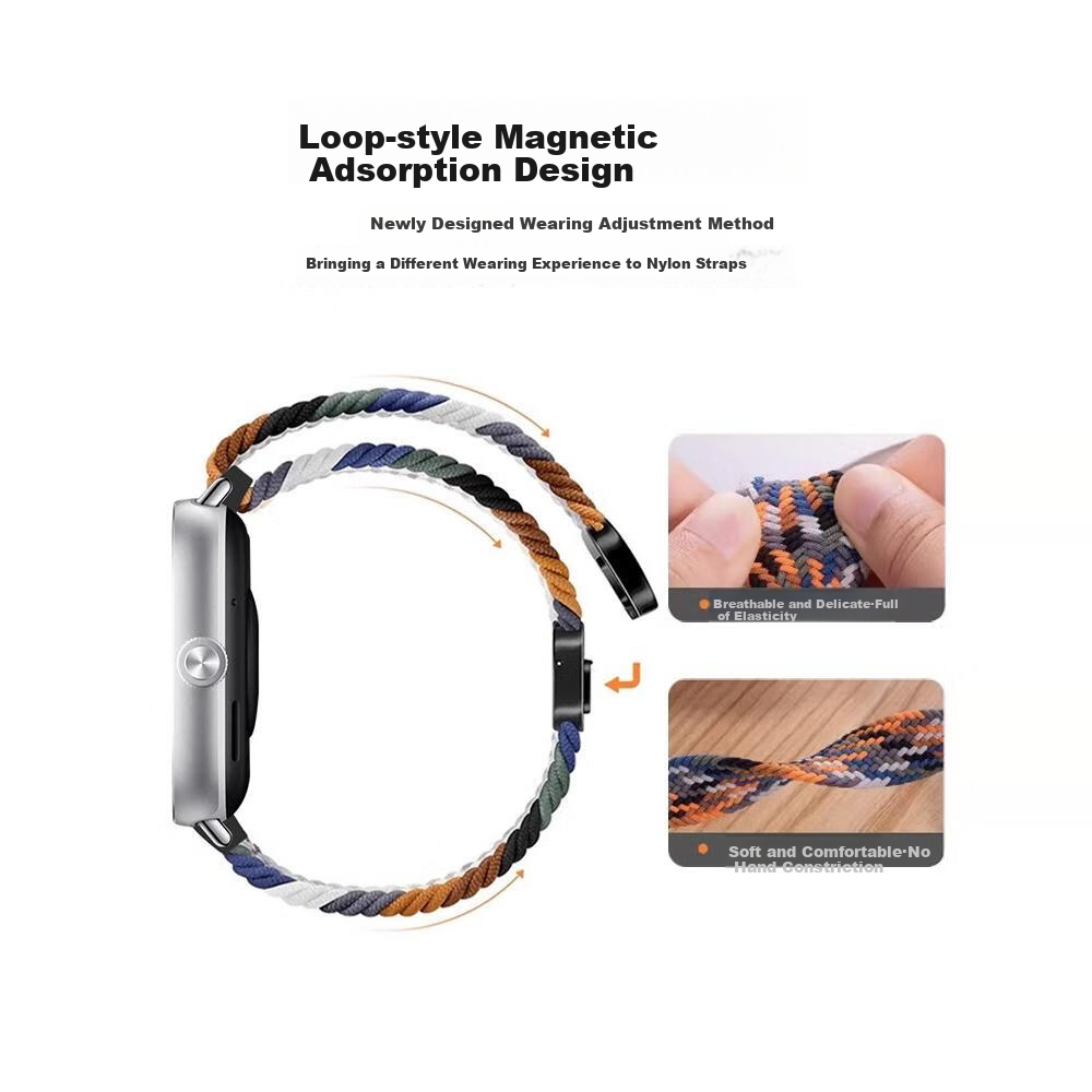 Watchband for Huawei Watch Strap GT5/GT4/GT5Pro Women's Strap 41/42mm Woven Loop...