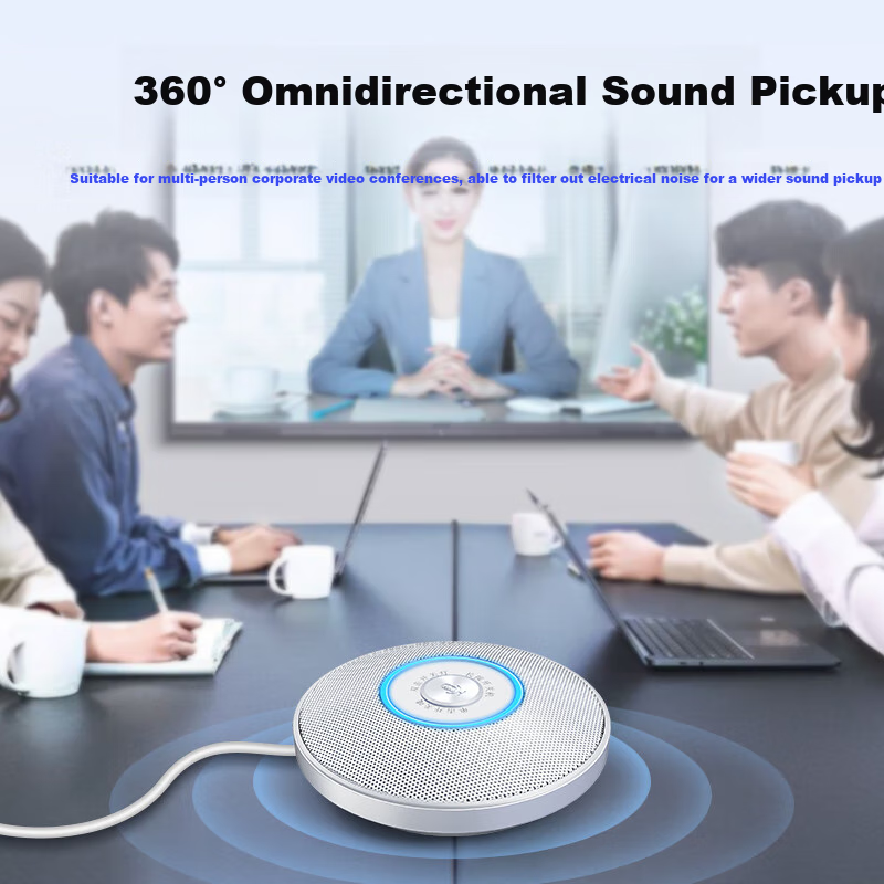 SADA Computer Omnidirectional Microphone, Conference Recording, SUB Plug-And 5-M...