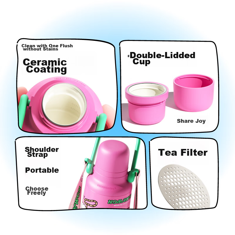 UOOHA Insulated Mug Collaboration with "The Guy Who Cut Through Thorns" Ceramic...