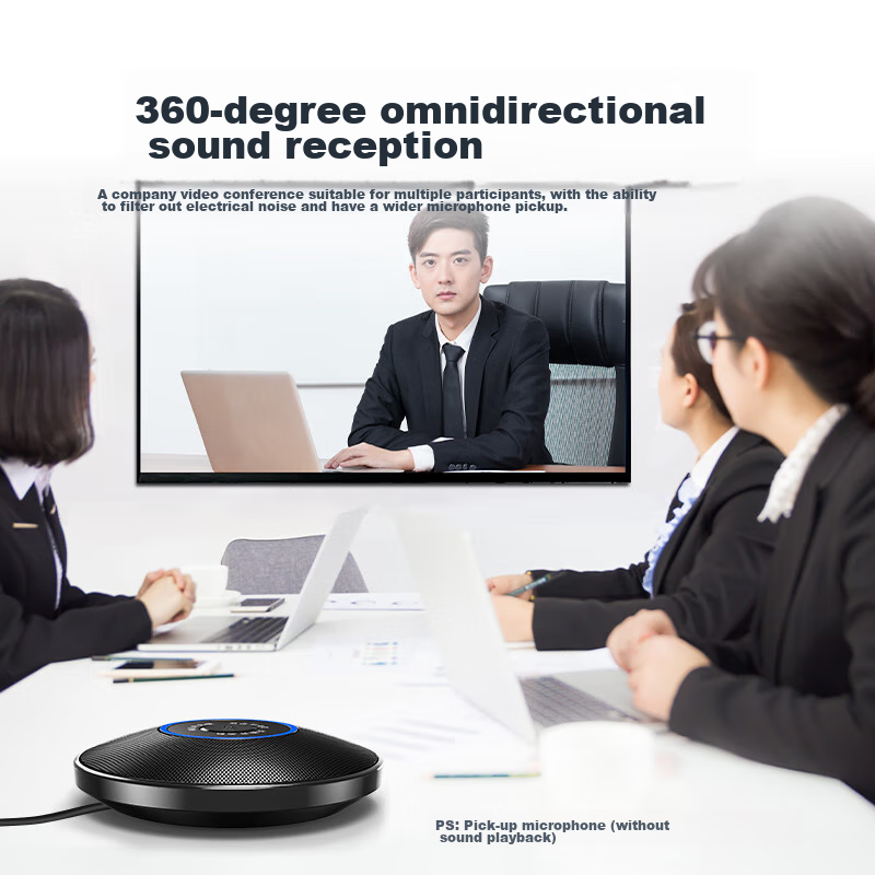 SADA MK21 Omnidirectional Microphone, Video Conference USB Plug-And 5-Meter Pick...