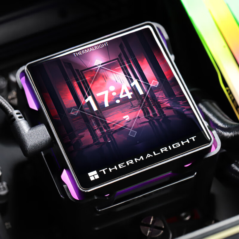 Thermalright ELITE VISION 360 ARGB BLACK, All-In Liquid Cooler, IPS LCD Screen,...