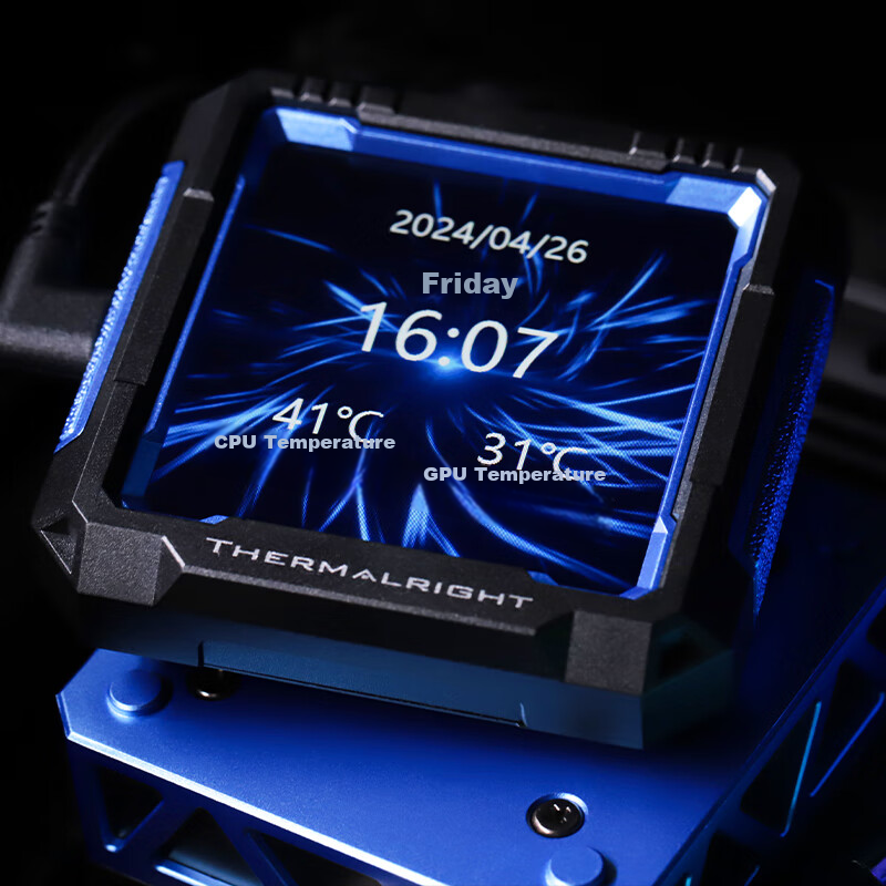 Thermalright FROZEN WARFRAME PRO 360 BLACK, Integrated Liquid Cooling Radiator w...