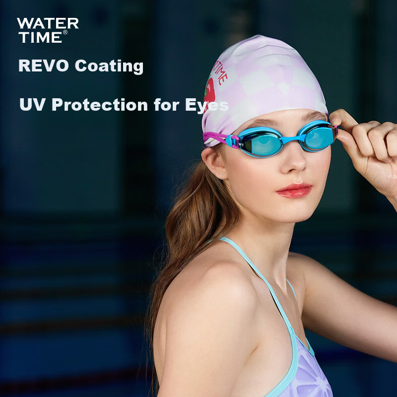 WATERTIME Anti-fog Coated Professional Waterproof Swimming Goggles for Adults Me...