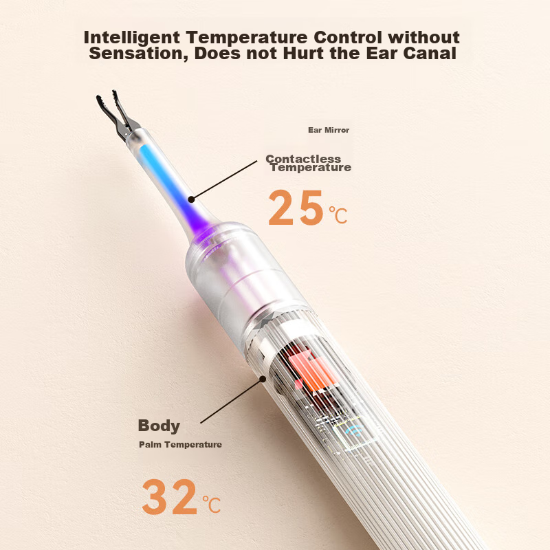 SUNUO Smart Visual Ear Spoon with Tweezers Gift Box Children's Ear Spoon Glowing...