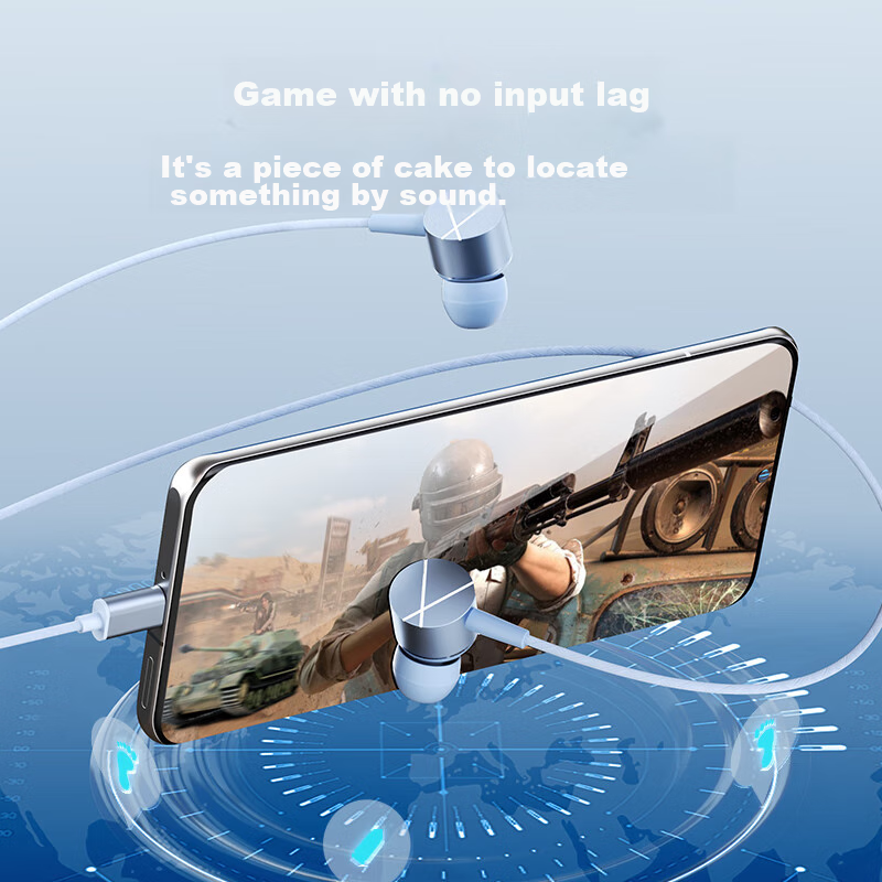 Sibyl [Compensation for Damaged Packaging] Wired Earphones In-Ear Gaming Noise-C...